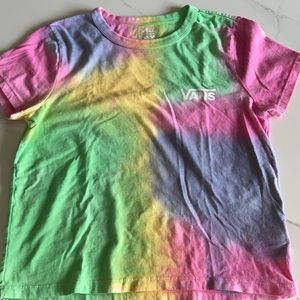 Vans “off the wall” tie-dye t-shirt. Multicolores
